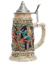 [171003] HAUCOZE Bierkrug mit Deckel – Tradition trifft Handwerkskunst.webp