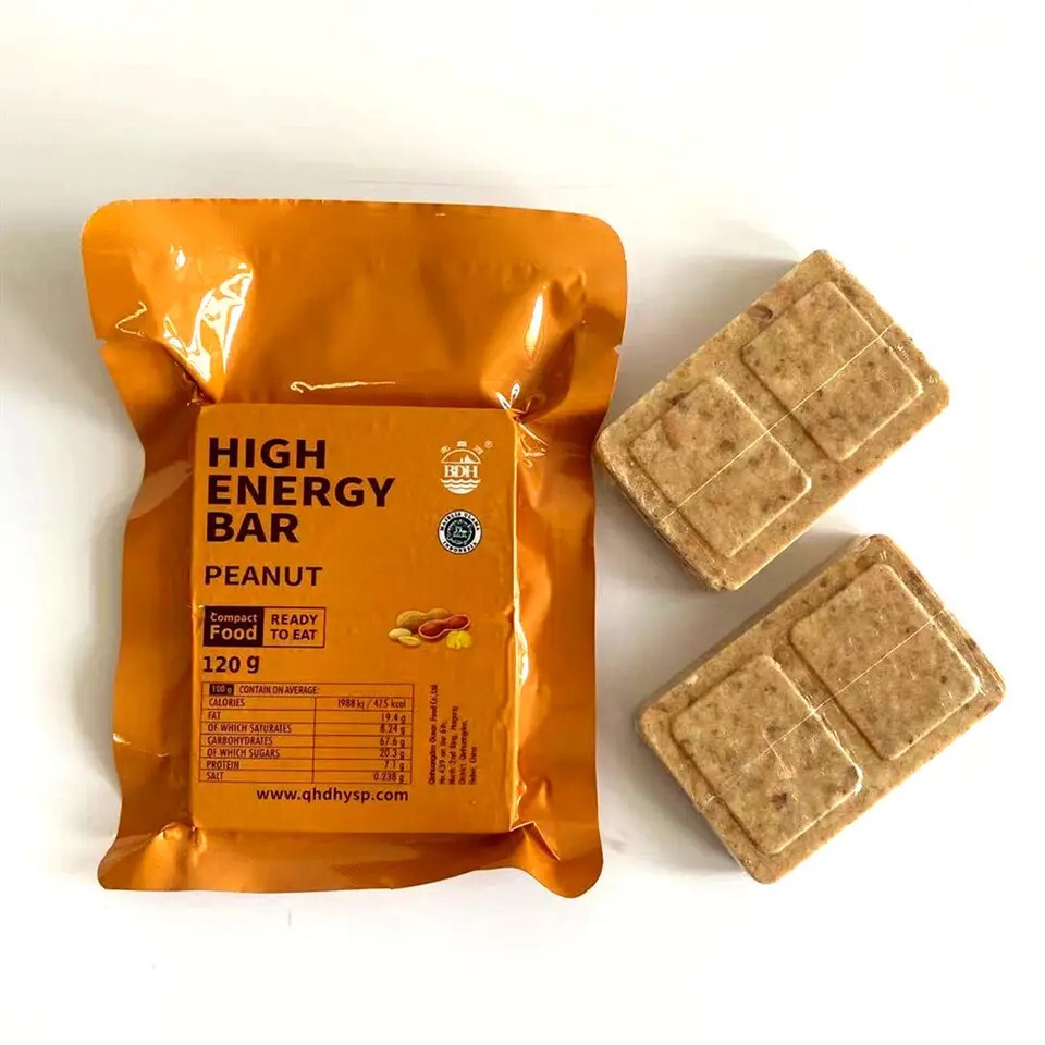 High Energy Bar Protein Days Military Grade Compressed Biscuit 3 Packs Peanut
