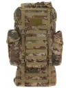 Robuster MOLLE Kampfrucksack 65L aus 600D Polyester mit PVC-Beschichtung – Tarnfarbe Arid