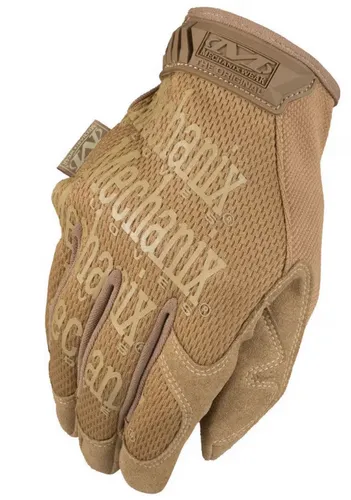 Taktischer Einsatzhandschuh Mechanix Wear Original – Coyote, Touchscreen, TrekDry, EN388-Norm