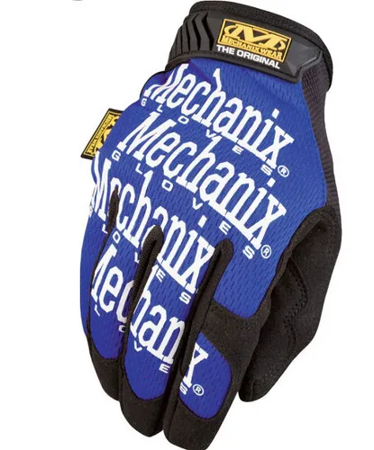 Taktischer Einsatzhandschuh Mechanix Wear Original – Blau, Touchscreen, TrekDry, EN388-Norm