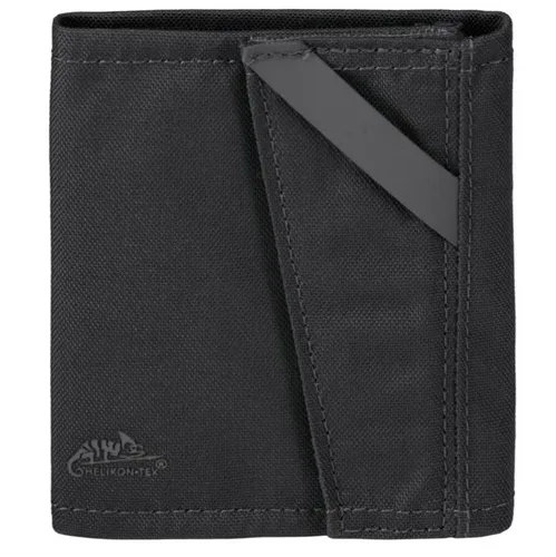 Cordura-Portemonnaie Klettverschluss – RFID-Schutz, Notiz-, Karten- und Münzfach, dunkelgrau