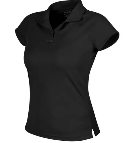 [170507] Thermoaktives Damen Poloshirt - UTL TopCool Lite, Schwarz