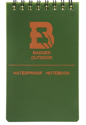 [170515] Wasserfestes Notizbuch - 7,5 x 13 cm