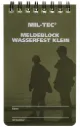 Wasserfestes Notizbuch 100 Seiten Mil-Tec - 7,5 x 13 cm