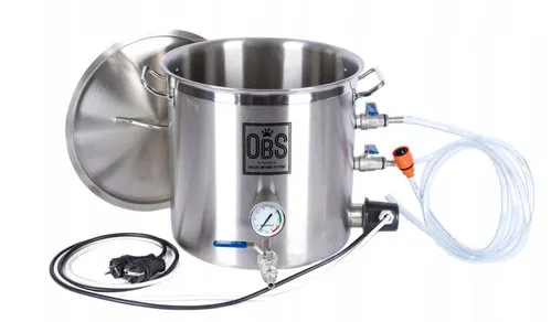 [170546] Braukessel für Homebrewing - 25 Liter Inhalt mit Kühlspirale