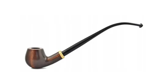 [170566] Churchwarden-Tabakpfeife aus Birnbaumholz, 22 cm Länge