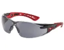 Sicherheits-Sonnenbrille im sportlichen Design - Bollé Rush, 100% UV-Schutz, beschlagfrei