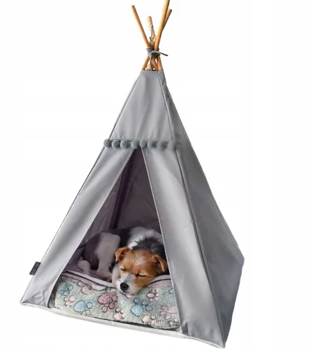Stylisches Tipi-Liegebett für Hunde & Katzen – Komfort trifft Design