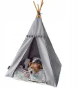 Stylisches Tipi-Liegebett für Hunde & Katzen – Komfort trifft Design