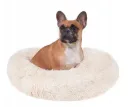 Hundebett Soft Bed – Ø 60 cm, Beige