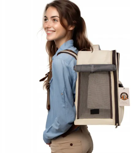 [170692] Transparenter Transport-Rucksack für Katzen