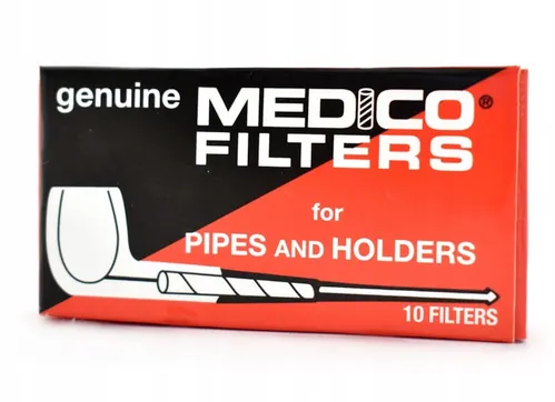 Medico 6 mm Pfeifenfilter – für sauberes Raucherlebnis