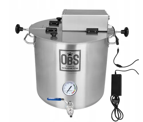 [170727] Maische- und Braukessel 25L mit elektrischem Rührwerk