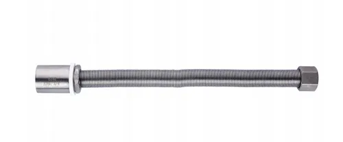 [170743] Edelstahl-Filtrator für Bier – Typ "Gerade" – 25 cm, 3/4" Gewinde