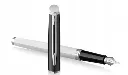Waterman Hémisphère Füllfederhalter – Black & White Lacquer CT | Fine Feder