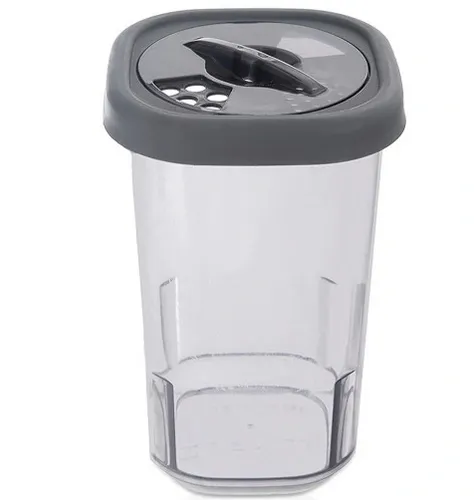 Grosser Küchen-Gewürzbehälter mit Sieb & Dosierfunktion – 320 ml