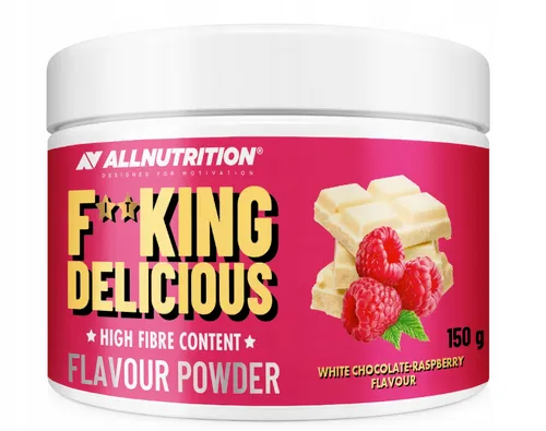 [170787] ALLNUTRITION F**king Delicious Flavour Powder – Weisse Schokolade & Himbeere (150 g)