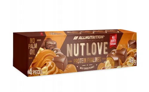 [170793] ALLNUTRITION NUTLOVE PROTEIN PRALINES Milch - Schokolade - Erdnuss