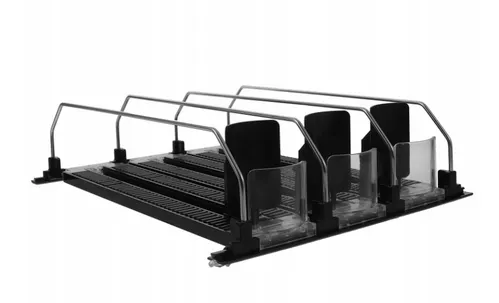 3er-Set Automatischer Getränkeschieber für Kühlschrank – Dosen-Organizer & Getränkehalter 300–310 mm