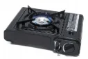 2-in-1 Camping-Gaskocher 2500W – Piezozündung, Anti-Rutsch, für Kartusche & Propan