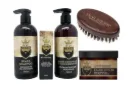 Exklusives Bartpflege-Set für Vollbärte – Shampoo, Öl, Conditioner, Styler & Bürste
