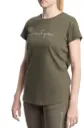 Leichtes Damen-T-Shirt aus 100 % organischer Baumwolle – Militärgrün