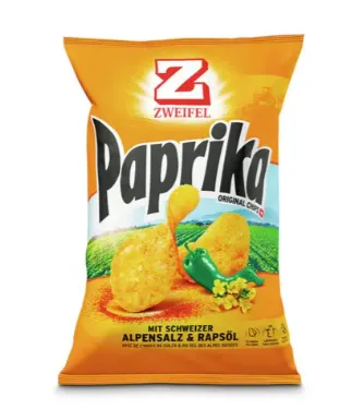 [170809] Zweifel Chips Paprika - 90 g