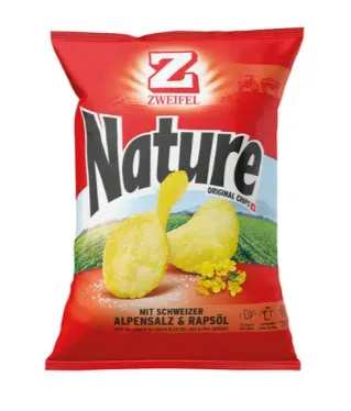 [170811] Zweifel Chips Nature - 175 g