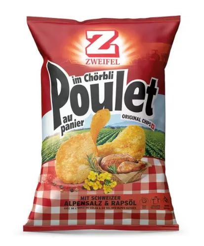 [170812] Original Zweifel Chips - Poulet im Chörbli 175 g