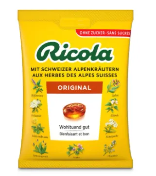 [170815] Ricola Kräuter-Bonbons - 125 Gramm