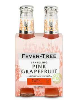 [170828] Fever Tree Pink Grapefruit 4 x 20cl
