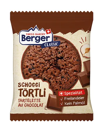 Gebäck Berger Schoggi Törtli 1 x 50 g