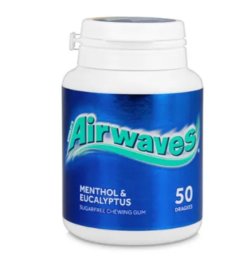 [170901] Kaugummi Airwaves® Dose Menthol & Eucalyptus 50 Dragees