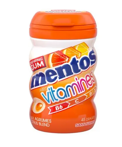 [170904] Kaugummi Mentos Vitamines 90 g