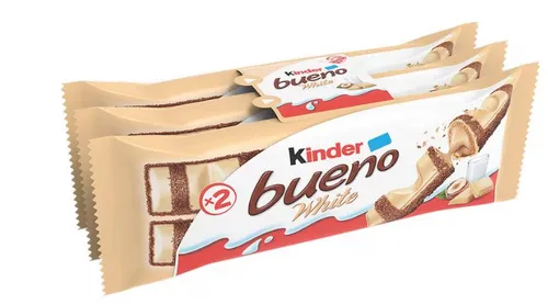 Ferrero Kinder bueno white - Schokolade 3 x 39 g
