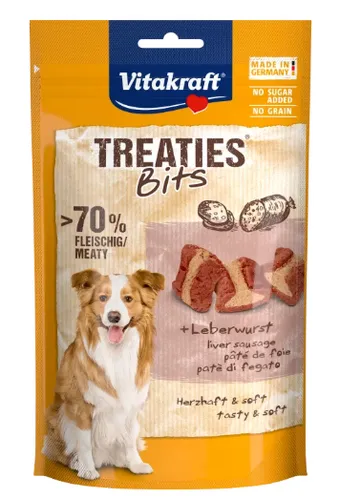 [170948] Hundesnacks Vitakraft Treaties Bits & Leberwurst
