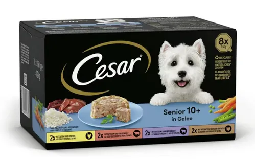 [170951] Hundefutter Cesar - Senior Mulitpack 8 x 150 g