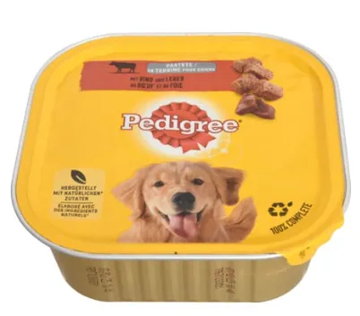 [170954] Hundefutter - Pedigree Adult in Terrine Rind 1 x 300 g