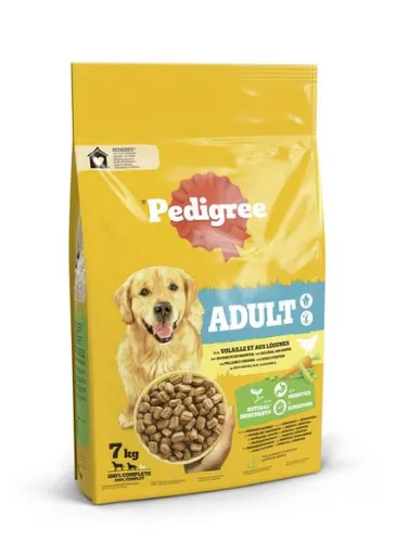 [170957] Hundetrockenfutter - Pedigree Adult Geflügel & Gemüse 1 x 7 kg