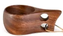 Kuksa hergestellt aus Natur-Akazienholz
