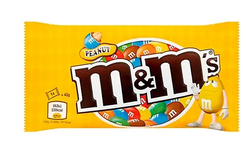 [170983] Schokolade M&M Peanuts klein - 45g