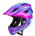 ROCKBROS Kinder-Fahrradhelm 2-in-1 – Full Face / Halbschale (Grösse S | 48–53 cm)