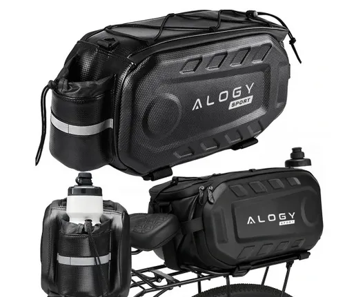 [171023] Alogy Sport RoadGear™ 17 L Fahrradtasche für Gepäckträger – Schwarz