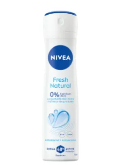 [171042] Nivea Deo Fresh Natural Spray Female - 1 x 150 ml