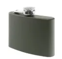 Flachmann aus Stahl – 110 ml | Olivgrün