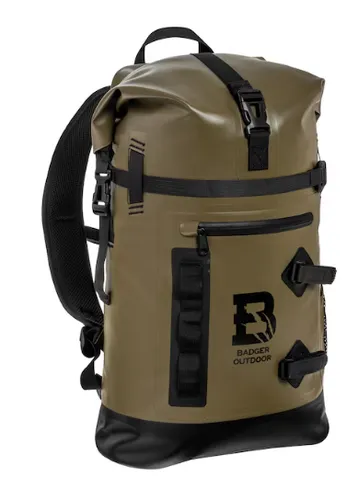 [171049] Badger wasserdichter Outdoor Rucksack 40 L – Military Green