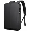 Business Laptop-Rucksack BANGE – Schwarz, wasserdicht, USB & TSA