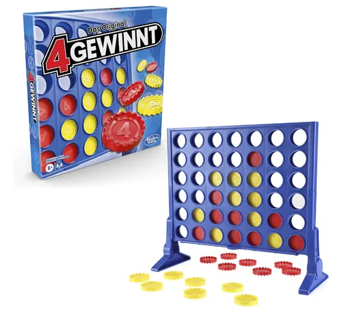 [171107] „4 gewinnt“ – klassisches 2-Spieler-Brettspiel, fördert Strategie, Taktik und kognitive Fähigkeiten