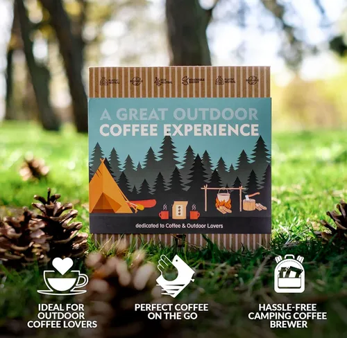 [171119] Kaffee Geschenkset Single Estate – Bio & Fairtrade Kaffees aus aller Welt mit Coffeebrewer